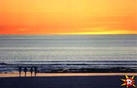 Cable Beach in Broome, Sunset