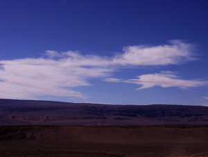 Wüstenlandschaft Atacama-Wüste, Chile