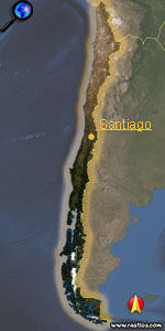 Landkarte Chile