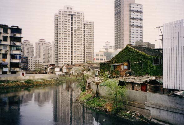 Shanghai: Wohnviertel
