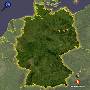 Landkarte Deutschland