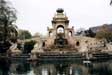 Brunnen im Park, Barcelona, Spanien