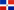 Flagge Dominikanische Republik