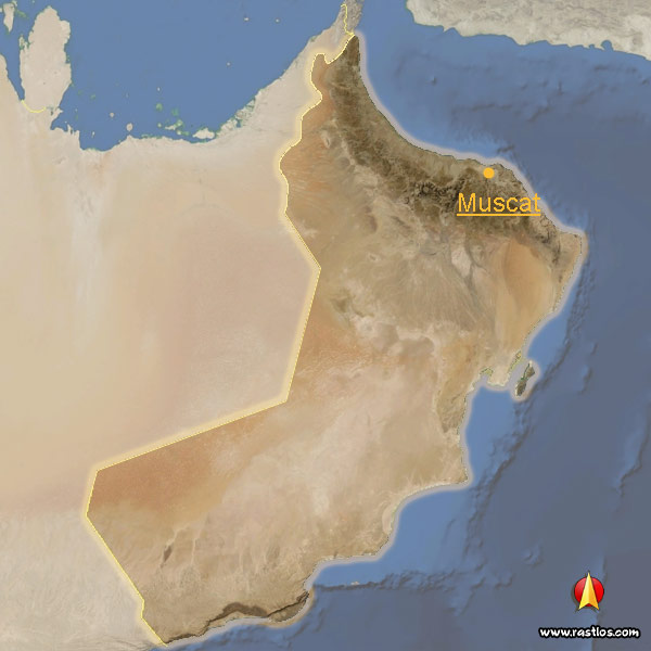 Images Of Oman. der großen Oman-Karte