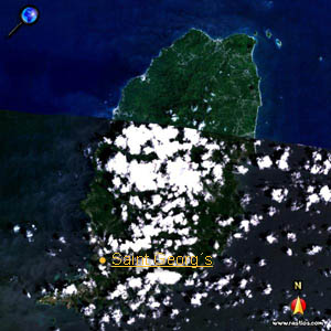 Landkarte Grenada