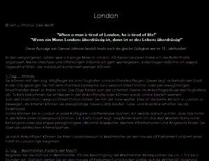 London - Ideen für einen Wochenendtrip