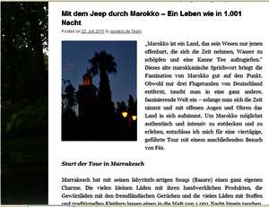 Mit dem Jeep durch Marokko