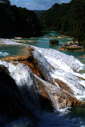 Wasserfälle von Aqua Azul