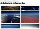 Als Backpacker in der Business Class