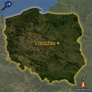 Landkarte Polen