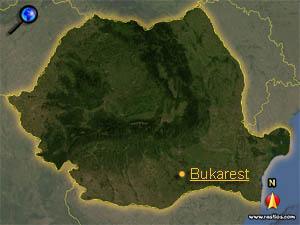Landkarte Rum&auml;nien