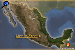 Vorschaukarte Mexiko bitte klicken für interaktive Kartenansicht