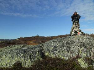 Norwegen 2010, mit Tommy und Schmeissi in die Natur