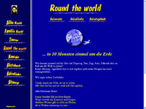 Weltreise - in 10 Monaten einmal um die Erde