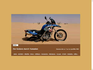 Per Enduro durch Tunesien