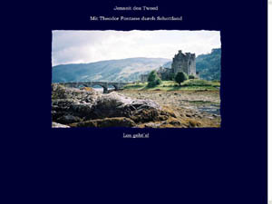 Mit Theodor Fontane durch Schottland