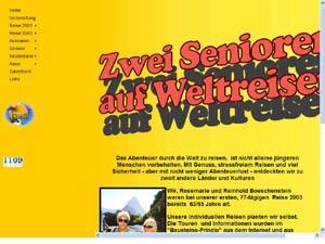 Zwei Senioren bereisen das andere Ende der Welt...