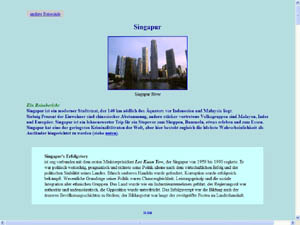 Singapur Stopover...
