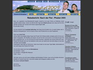 Phuket (Thailand) 2005 - Phuket nach der Flut