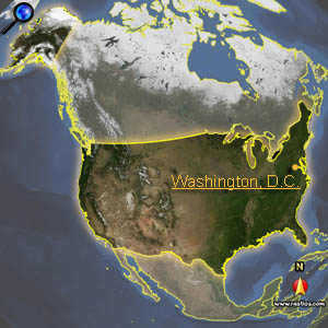 Landkarte USA