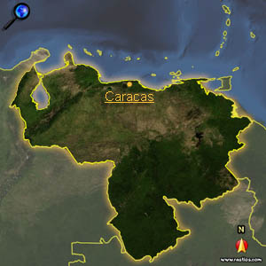 Landkarte Venezuela