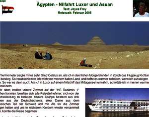 Kreuzfahrt von Luxor nach Assuan Kreuzfahrt von Luxor nach Assuan