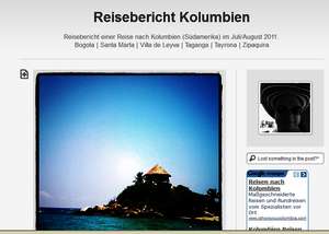 Kolumbien Reisebericht Kolumbien Reisebericht