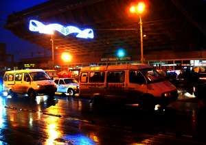 Straßenverkehr in Eriwan Straßenverkehr in Eriwan