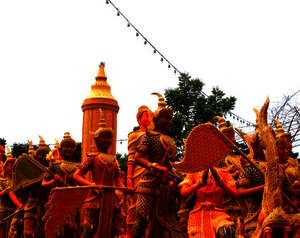 Khao Phansa, das Kerzenfest Khao Phansa, das Kerzenfest