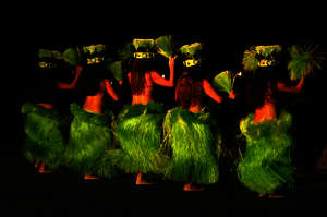 Traditionelle Tänze auf dem Teuila-Festival