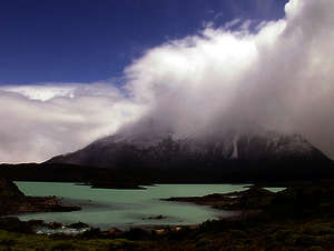 Wetterumschwung im Parque Nacional Torres del Paine, Chile