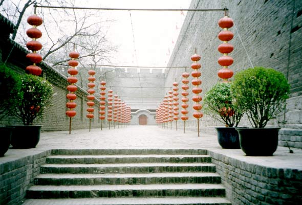 Stadtmauer in China, Xian