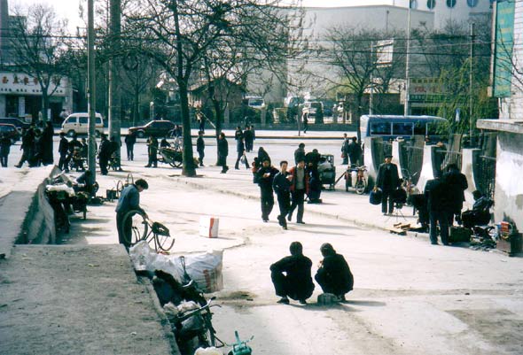 Leben in China, Straen in Xian