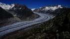 Aletschgletscher und Matterhorn mit dem Glacier Express