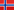 Flagge Norwegen