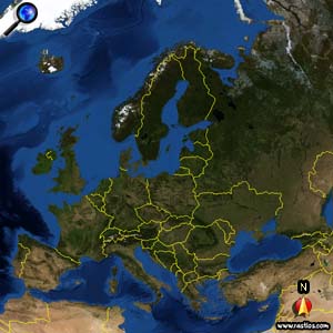 Landkarte Europa