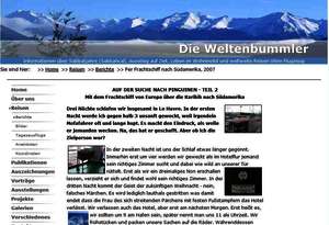 Mit einem Frachtschiff von Europa nach Südamerika Mit einem Frachtschiff von Europa nach Südamerika