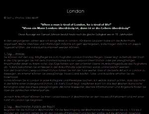 London - Ideen für einen Wochenendtrip London - Ideen für einen Wochenendtrip