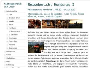 Reisebericht Honduras I