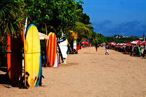Rip Curl Surf & Music Festival, Kuta Beach, Indonesien Rip Curl Surf & Music Festival, Kuta Beach, Indonesien