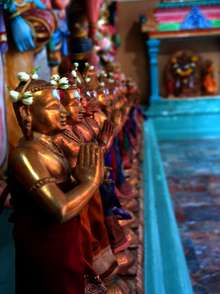 Hindutempel in Java, Indonesien Hindutempel in Java, Indonesien