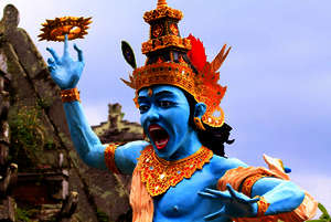 Neujahr auf Bali, Indonesien Neujahr auf Bali, Indonesien