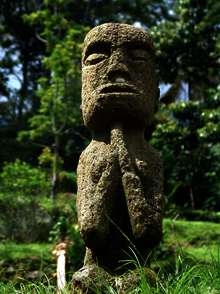 Batak Steinskulptur in Indonesien Batak Steinskulptur in Indonesien