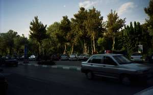 Auf der Straße in Isfahan Auf der Straße in Isfahan
