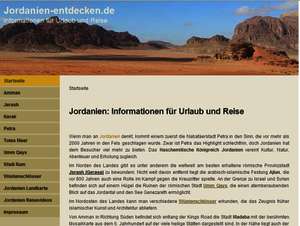 Jordanien: Informationen für Urlaub und Reise Jordanien: Informationen für Urlaub und Reise
