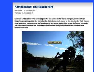 Reisebericht Kambodscha