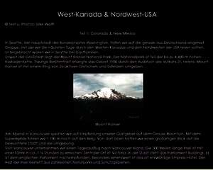 West-Kanada & Nordwest-USA West-Kanada & Nordwest-USA