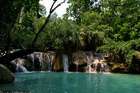 Der Tat Kuang Si Wasserfall bei Luang Prabang