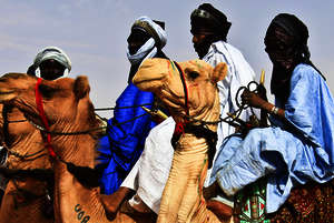 Touareg an der Grenze zu Mauretanien