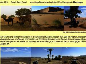 Mit dem Motorrad durch Marokko Mit dem Motorrad durch Marokko